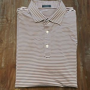 Turtleson striped polo - like new